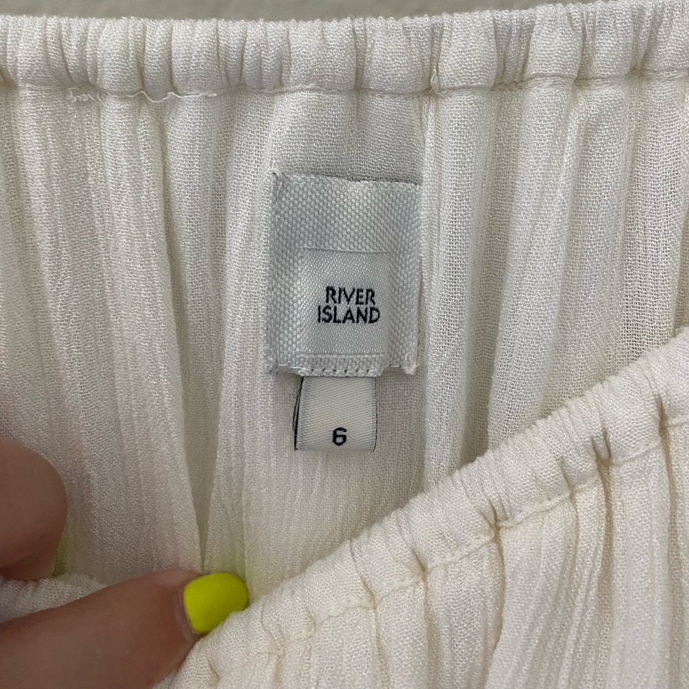 River Island Bardot Off The Shoulder Maxi Dress - Picture 4 of 9